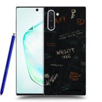 Silikónový čierny obal pre Samsung Galaxy Note 10 N970F - CONFESSION