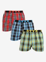 Styx Boxershorts 3 stuks Grün