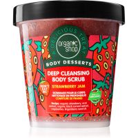 Organic Shop Body Desserts Strawberry Jam дълбоко почистващ пилинг за тяло 450 мл.