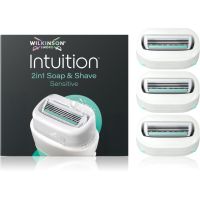 Wilkinson Sword Intuition 2in1 Soap & Shave Sensitive Змінні картриджі 3 кс