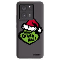 Silikónový čierny obal pre Xiaomi 13T Pro - Grinch 2