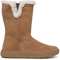 Geox J THELEVEN WPF A Момичешки обувки за всекидневието, кафяво, размер