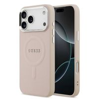GUESS PU MAGSAFE Zaščitni ovitek za Apple iPhone 17 Pro Max PINK