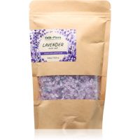 Folk & Flora Lavender релаксираща сол за вана 500 гр.