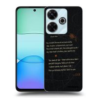 Silikónový čierny obal pre Xiaomi Redmi 13 4G - POET