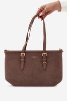 Flora&amp;Co Taupe Shopper Bag
