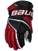 Rukavice Bauer Vapor Hyperlite S22 SR, Senior, 15", čierna-červená