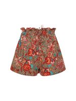 Rylan Printed Cotton Shorts