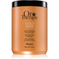 Fanola Oro Therapy Gold Mask maska za lase z 24-karatnim zlatom 1000 ml