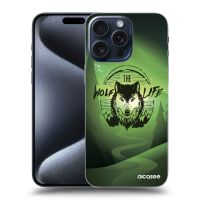 Silikónový prehľadný obal pre Apple iPhone 16 Pro Max - Život vlka