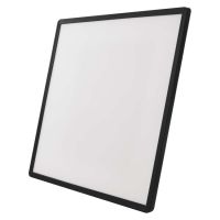 LED přisazené svítidlo FLORI čtvercové, černé, 22W, neutrální bílá