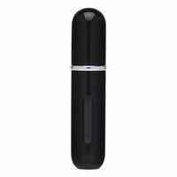 Travalo Classic flakon z atomizerem do wielokrotnego uzupełniania dla kobiet Black 5 ml
