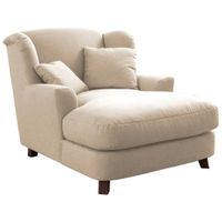 Sit & More XXL KRESLO, textil, écru