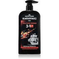 PAPOUTSANIS Karavaki Volcanic Energy oczyszczający żel 3w1 550 ml