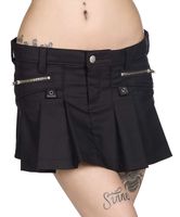 Damen Rock BLACK PISTOL - Basic - Schwarz XXL