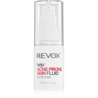Revox B77 Help Acne Prone Skin Fluid лек хидратиращ флуид за кожа с акне 30 мл.