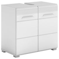 MID.YOU SKRINKA POD UMÝVADLO, biela s vysokým leskom, biela, 60/56/34 cm