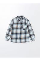 LC Waikiki Lcwk Long Sleeve Plaid Print Boys' Lumberjack Shirt