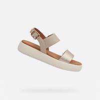 Beige women's sandals Geox Camalei - Women's