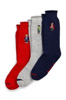 Polo Ralph Lauren Bavlnené ponožky Polo Ralph Lauren 3-pak