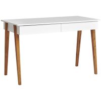 MID.YOU PÍSACÍ STÔL, biela, farba duba, 120/60/76 cm