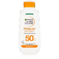 Garnier Ambre Solaire Hydra 24h zaščitni losjon za sončenje z vlažilnim učinkom SPF 50+ 175 ml