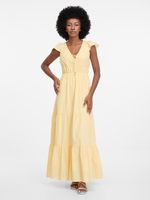 Orsay Yellow Women's Maxi Dress - Women's