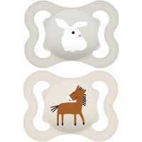 MAM Air 0+ months пустушка Grey/ Beige 2 кс