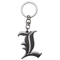 Abysse Corp Death Note L Symbol Kľúčenka Kovová