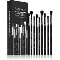 Sigma Beauty Brush Set Deluxe Blending Pinselset für die Augen