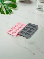 Sinsay - Forma na czekoladki w kształcie głowy misia i owoców 2 pack - wielobarwny