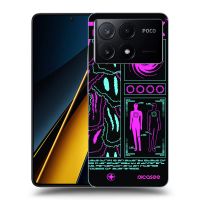 Silikónový prehľadný obal pre Xiaomi Poco X6 Pro - HYPE SMILE