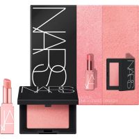 NARS MINI BLUSH & LIP BALM SET Limited Edition darilni set za ustnice in lica odtenek Orgasm