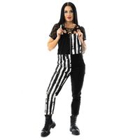 Damen Hose CHEMICAL BLACK - SHOWTIME - BLACK/WHITE M