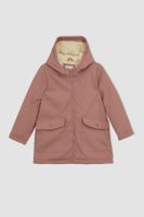 DEFACTO Girls Waterproof Plush Lined Hooded Raincoat