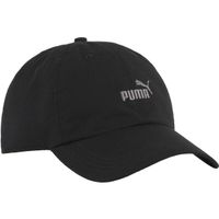 Puma ESSENTIALS ELEVATED BB CAP Шапка с козирка, черно, размер