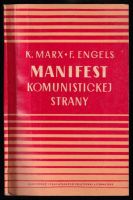 Manifest komunistickej strany - Karl Marx, Friedrich Engels (1962)