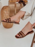 Női STELLSAN barna Dstreet flip-flopok