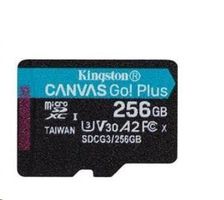 Kingston 256GB microSDXC Canvas Go Plus 170R A2 U3 V30 Single Pack bez ADP