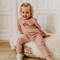 Eevi LEGGINSY H&B KROPKI RŻ
