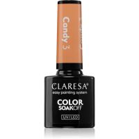 Claresa SoakOff UV/LED Color Candy gel lak za nohte odtenek 3 5 g