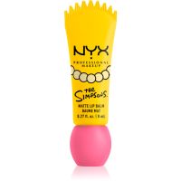NYX Professional Makeup The Simpsons Smushy Lippenbalsam mit Matt-Effekt Farbton Smarty Pink 8 ml