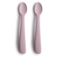 Mushie Silicone Feeding Spoons ложка Soft Lilac 2 кс