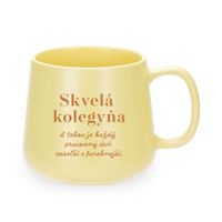 Pastelový hrnček - Skvelá kolegyňa ALBI