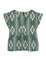 VERO MODA Bluza 'VMMYMILO'  zelena / bijela