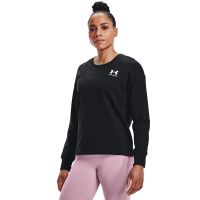 Bluza Under Armour Rival Fleece Oversize Crew Black L