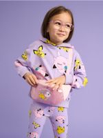 Sinsay - Bluza z kapturem Pokémon - fioletowy