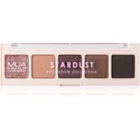 MUA Makeup Academy Professional 5 Shade Palette paletka očných tieňov odtieň Stardust 3,8 g