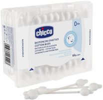 CHICCO Tyčinky vatové anatomické 60 ks