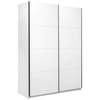 P & B SKRIŇA S POSUVNÝMI DVERAMI, biela, 150/211,5/61,5 cm